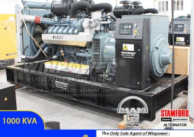 Genset ESP MAN 1000 KVA Stamford Ultra Silent