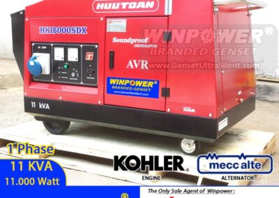 Genset Kohler Mecc Alte 11 KVA