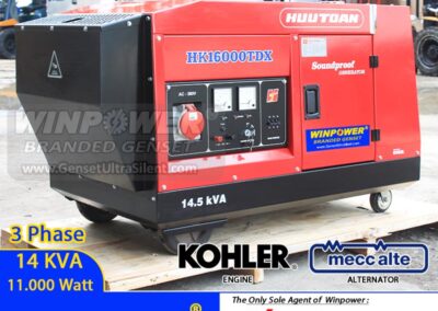 Genset Kohler Mecc Alte 14 KVA