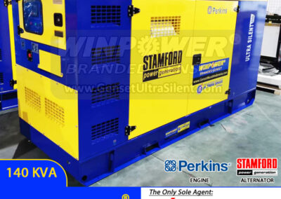 Genset Perkins Stamford 140 KVA