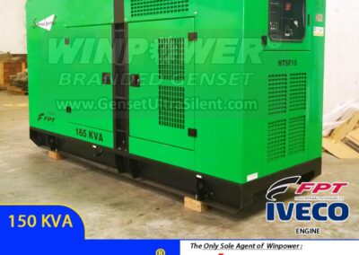 Genset IVECO FPT 150 KVA Ultra Silent