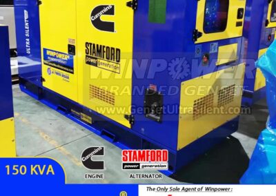 Genset Cummins Stamford 150 KVA Silent
