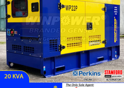 Genset Perkins Stamford 20 KVA