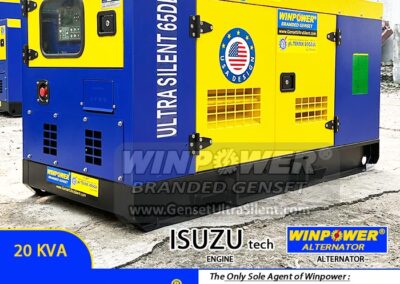 Genset Isuzu WinPower 20 KVA Ultra Silent