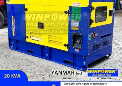 Genset Yanmar 20 KVA