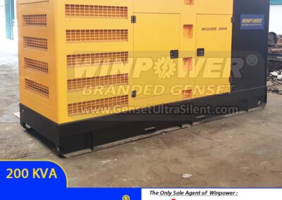 Genset WinPower 200 KVA Ultra Silent