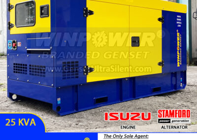 Genset Isuzu WinPower 25 KVA Ultra Silent