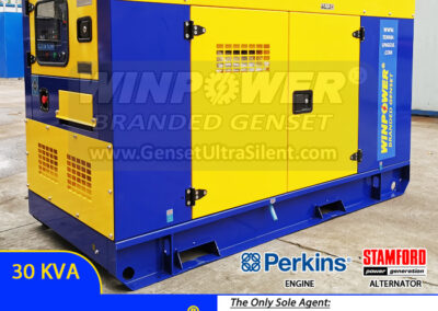 Genset Perkins Stamford 30 KVA