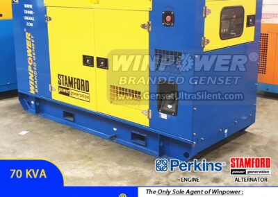 Genset Perkins Stamford 70 KVA