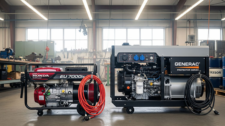 Mana yang Lebih Untung Genset Bensin vs Genset Diesel - PT Tehnik Unggul Listrindo