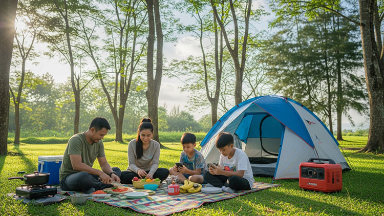 Praktis dan Nyaman Genset untuk Camping Keluarga - PT Tehnik Unggul Listrindo