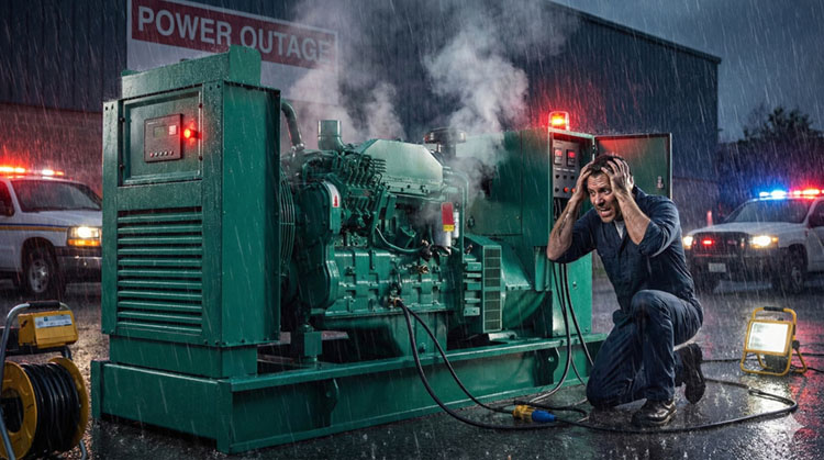 Genset Rusak Mendadak Saat Benar-Benar Dibutuhkan - Genset Indonesia