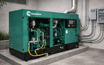 Genset Bahan Bakar Gas Efisien dan Ramah Lingkungan