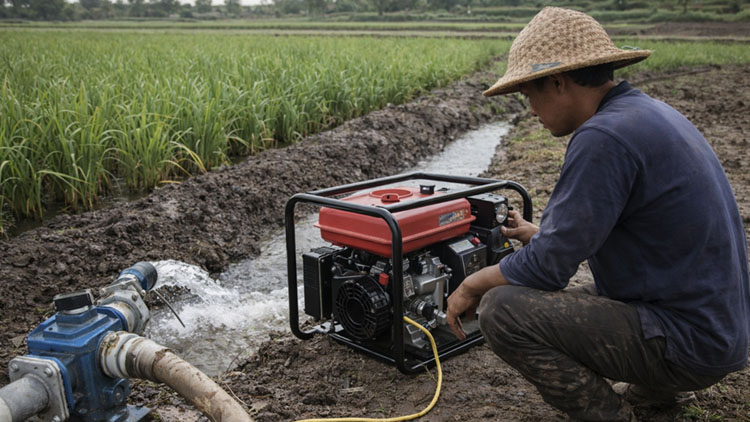 Genset Tepat untuk Pompa Air: Hemat Energi dan Tahan Lama
