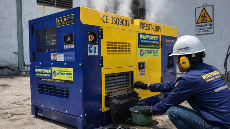 Genset Panas Berlebih Ini Penyebab dan Solusinya - PT Tehnik Unggul Listrindo