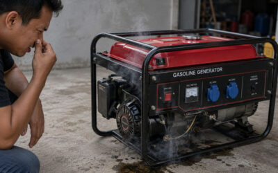 Mengatasi Genset Bau Bensin yang Mengganggu